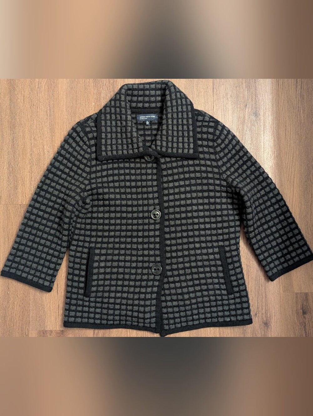 Jones New York Sweater Jacket Cardigan